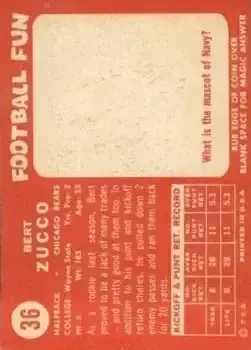 Back of Vic Zucco