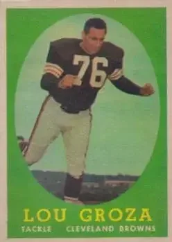 1958 Topps #52 Lou Groza