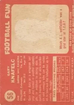 Back of Gary Knafelc