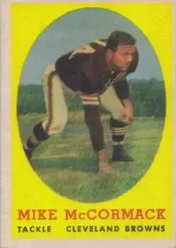 1958 Topps #59 Mike McCormack
