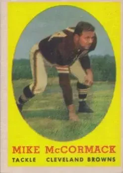 Front of Mike McCormack