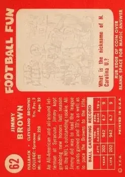 Back of Jimmy Brown