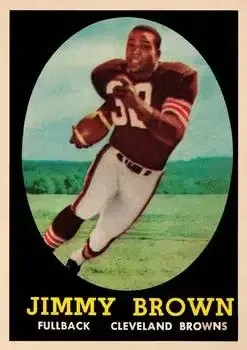 1958 Topps #62 Jimmy Brown