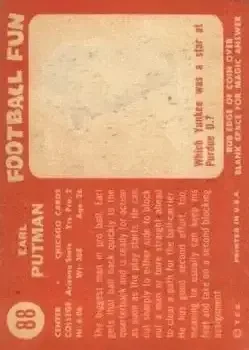Back of Earl Putman