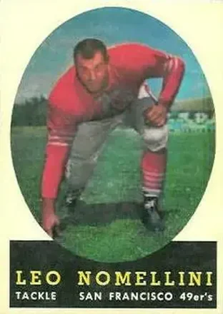1958 Topps #89 Leo Nomellini
