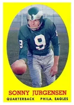 1958 Topps #90 Sonny Jurgensen