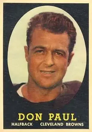 1958 Topps #91 Don Paul