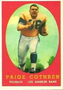 1958 Topps #92 Paige Cothren