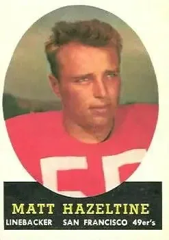 1958 Topps #100 Matt Hazeltine