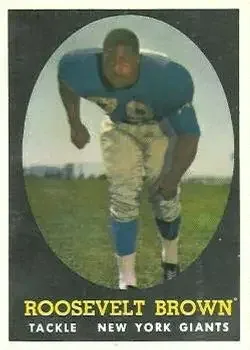 1958 Topps #102 Roosevelt Brown