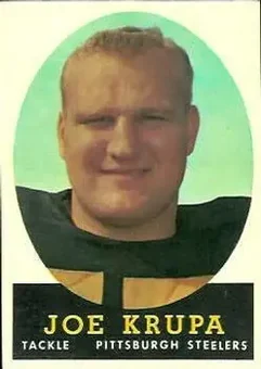1958 Topps #104 - Joe Krupa - Pittsburgh Steelers