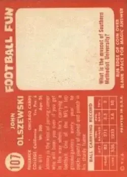 Back of Johnny Olszewski