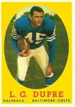 1958 Topps #117 L.G. Dupre