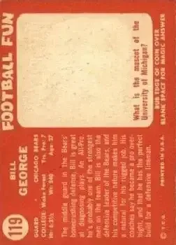 Back of Bill George