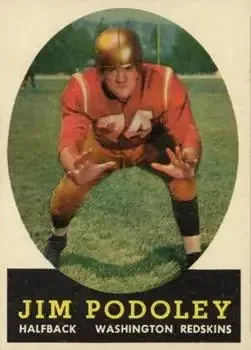 1958 Topps #121 Jim Podoley