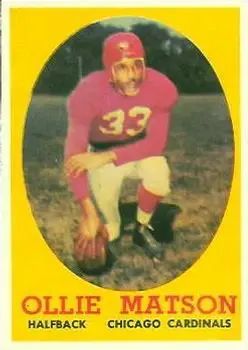 1958 Topps #127 Ollie Matson