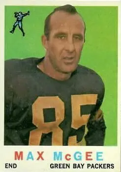 1959 Topps #4 Max McGee