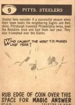 Back of Card #9