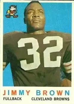 1959 Topps #10 Jimmy Brown