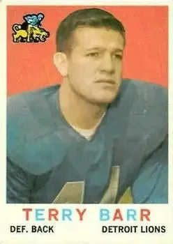 1959 Topps #14 Terry Barr