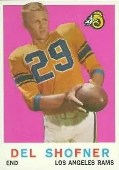 1959 Topps #15 Del Shofner