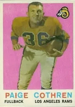 1959 Topps #28 Paige Cothren