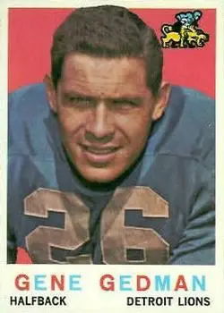 1959 Topps #35 Gene Gedman