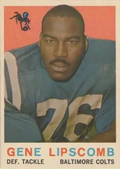1959 Topps #36 Gene Lipscomb