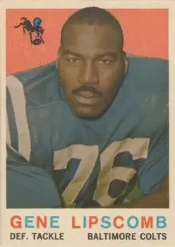 1959 Topps #36 Gene Lipscomb