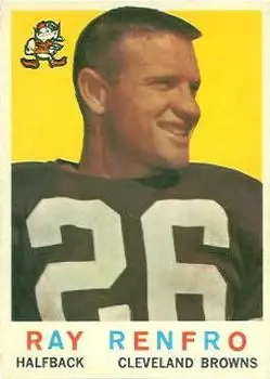 1959 Topps #37 Ray Renfro