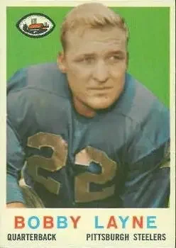 Front of Bobby Layne
