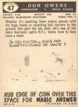Back of Don Owens