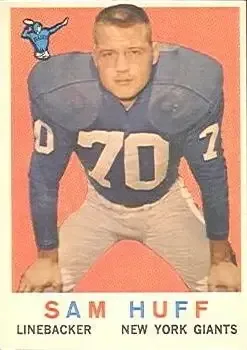 1959 Topps #51 Sam Huff