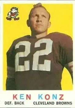 1959 Topps #54 Ken Konz