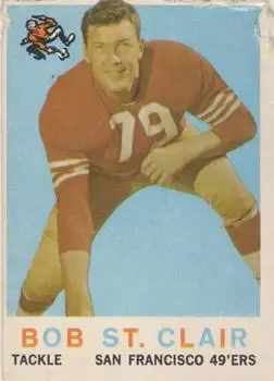 1959 Topps #58 Bob St. Clair