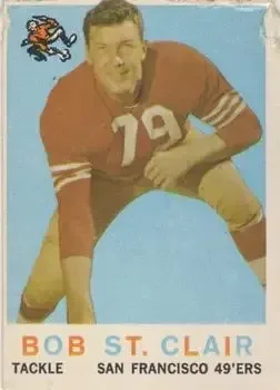 1959 Topps #58 Bob St. Clair