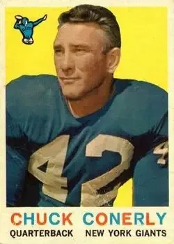 1959 Topps #65 Charley Conerly