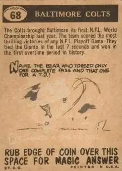 Back of Card #68