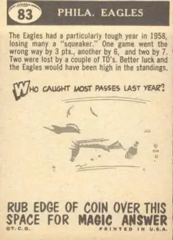 Back of Card #83