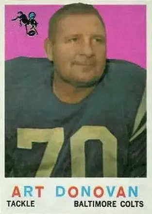 1959 Topps #86 Art Donovan
