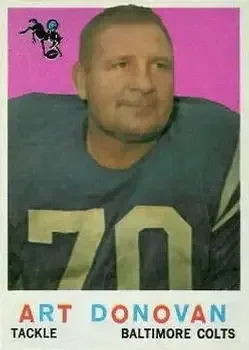 1959 Topps #86 Art Donovan