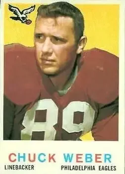 1959 Topps #94 Chuck Weber