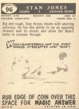 Back of Stan Jones