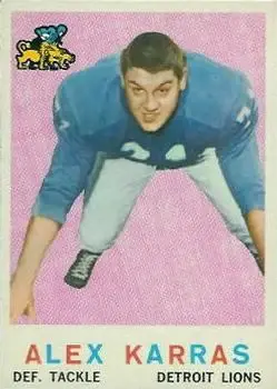 Front of Alex Karras