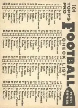 Back of Card #104