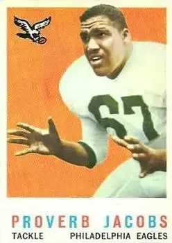 1959 Topps #108 Proverb Jacobs