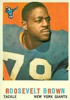 1959 Topps #114 Roosevelt Brown