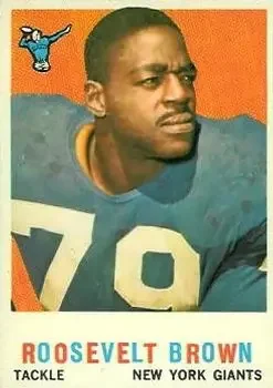 Front of Roosevelt Brown