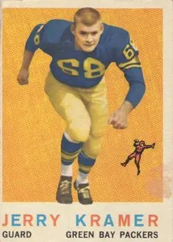 Front of Jerry Kramer