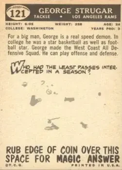 Back of George Strugar